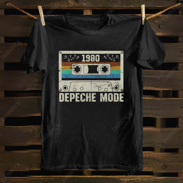 Unisex cotton Depeche Mode Band T-shirt