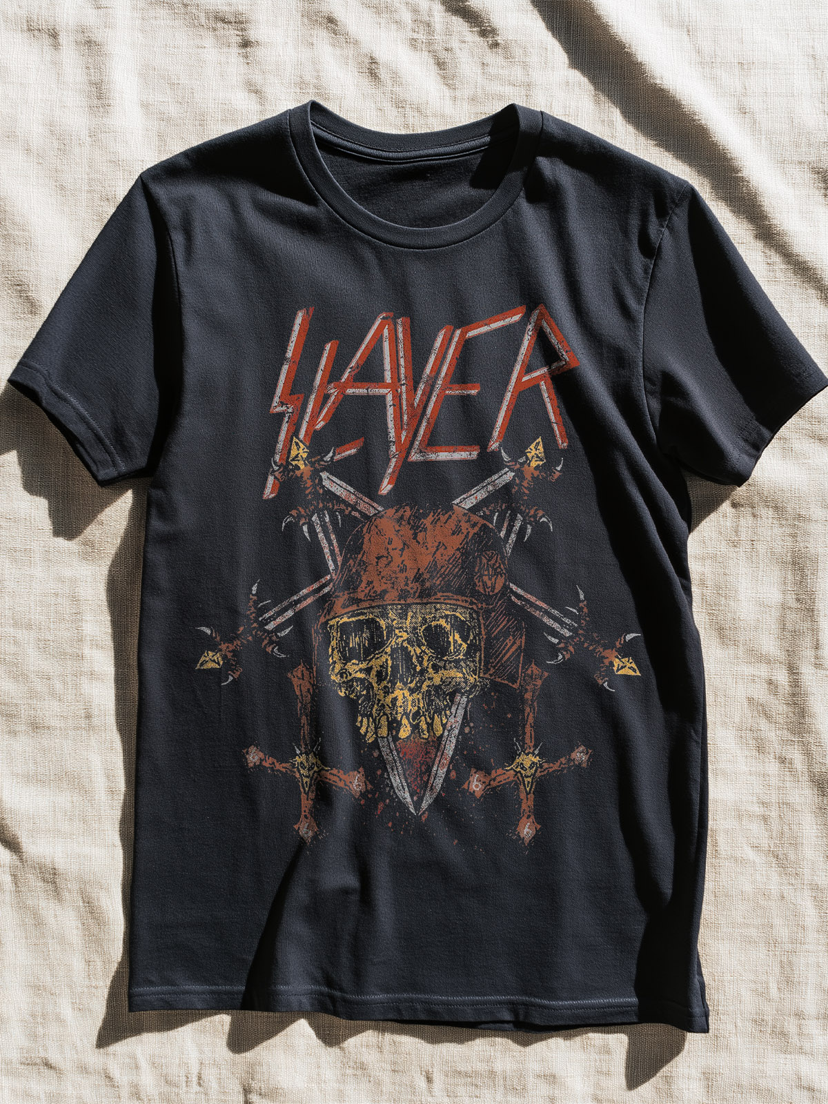 Slayer Band cotton T-shirt