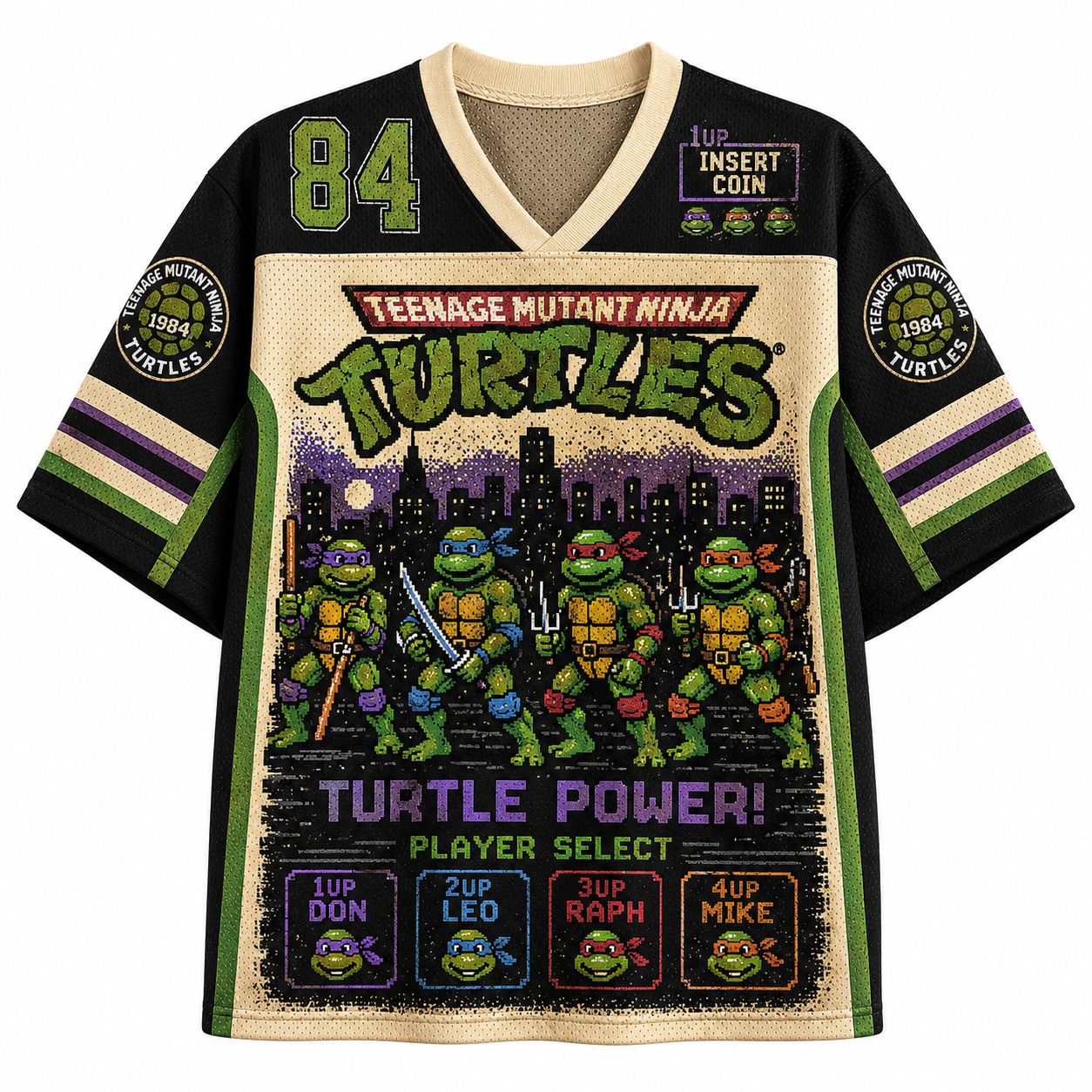TEENAGE MUTANT NINJA TURTLES Jersey T‑Shirt