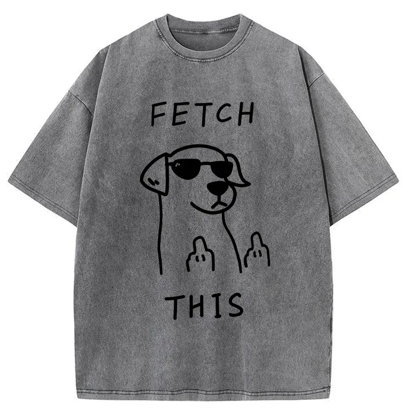  Rebellious Dog Washed T-Shirt