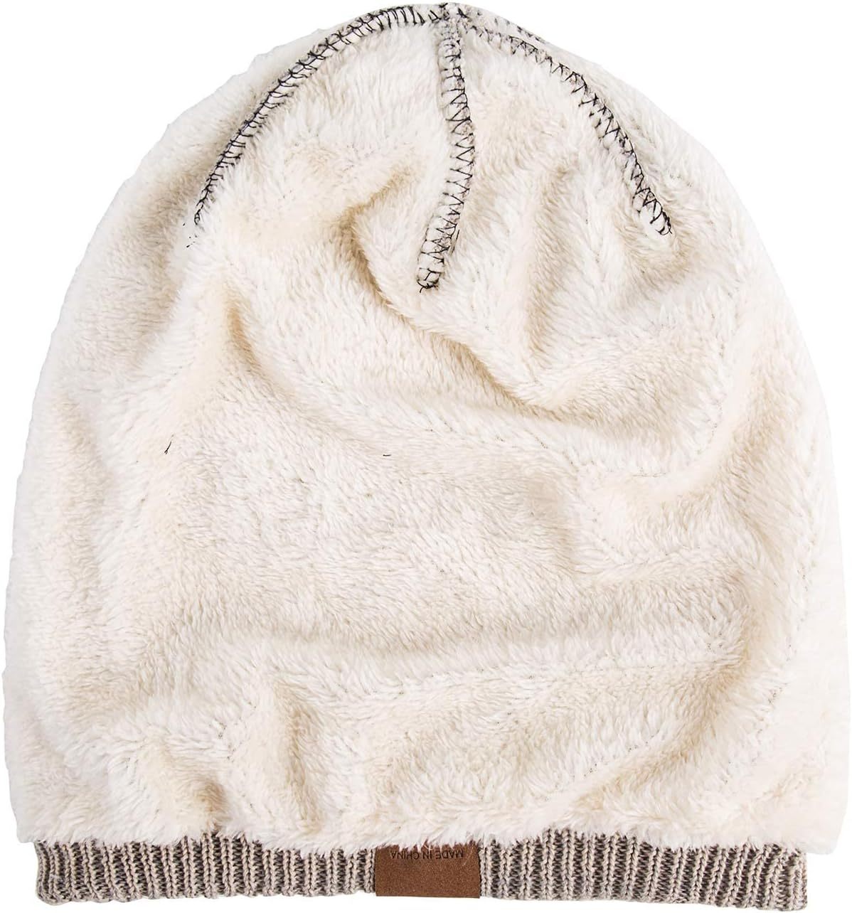  Beanie Hat for Men and Women Winter Warm Hats Knit Slouchy Thick Skull Cap