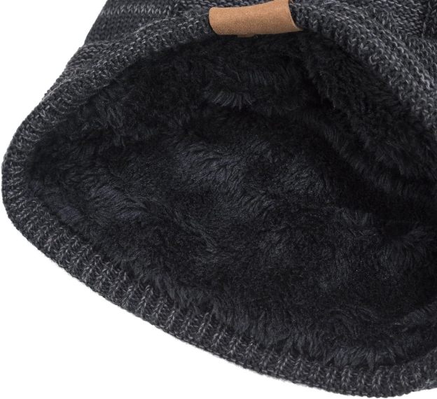  Beanie Hat for Men and Women Winter Warm Hats Knit Slouchy Thick Skull Cap
