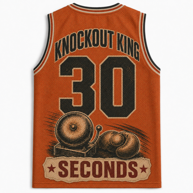 Iron Mike Tyson 1986 Boxing Graphic Jersey Tank