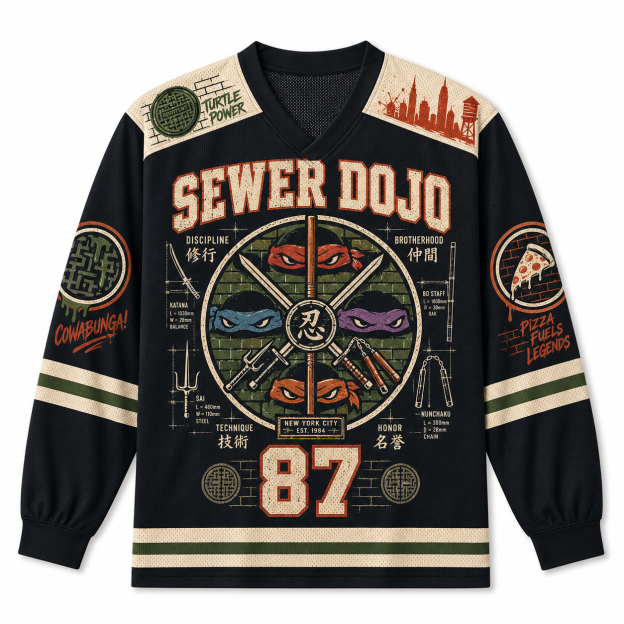 SEWER DOJO Jersey Shirts