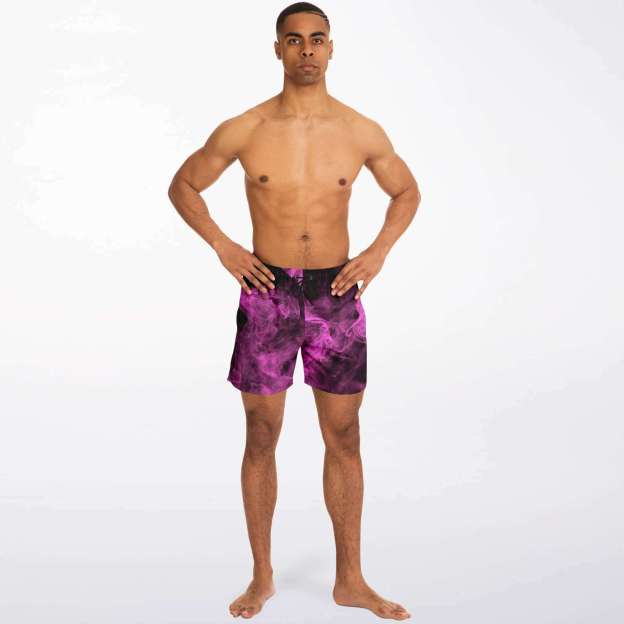 SWIM TRUNKS PURPLE SMOKE