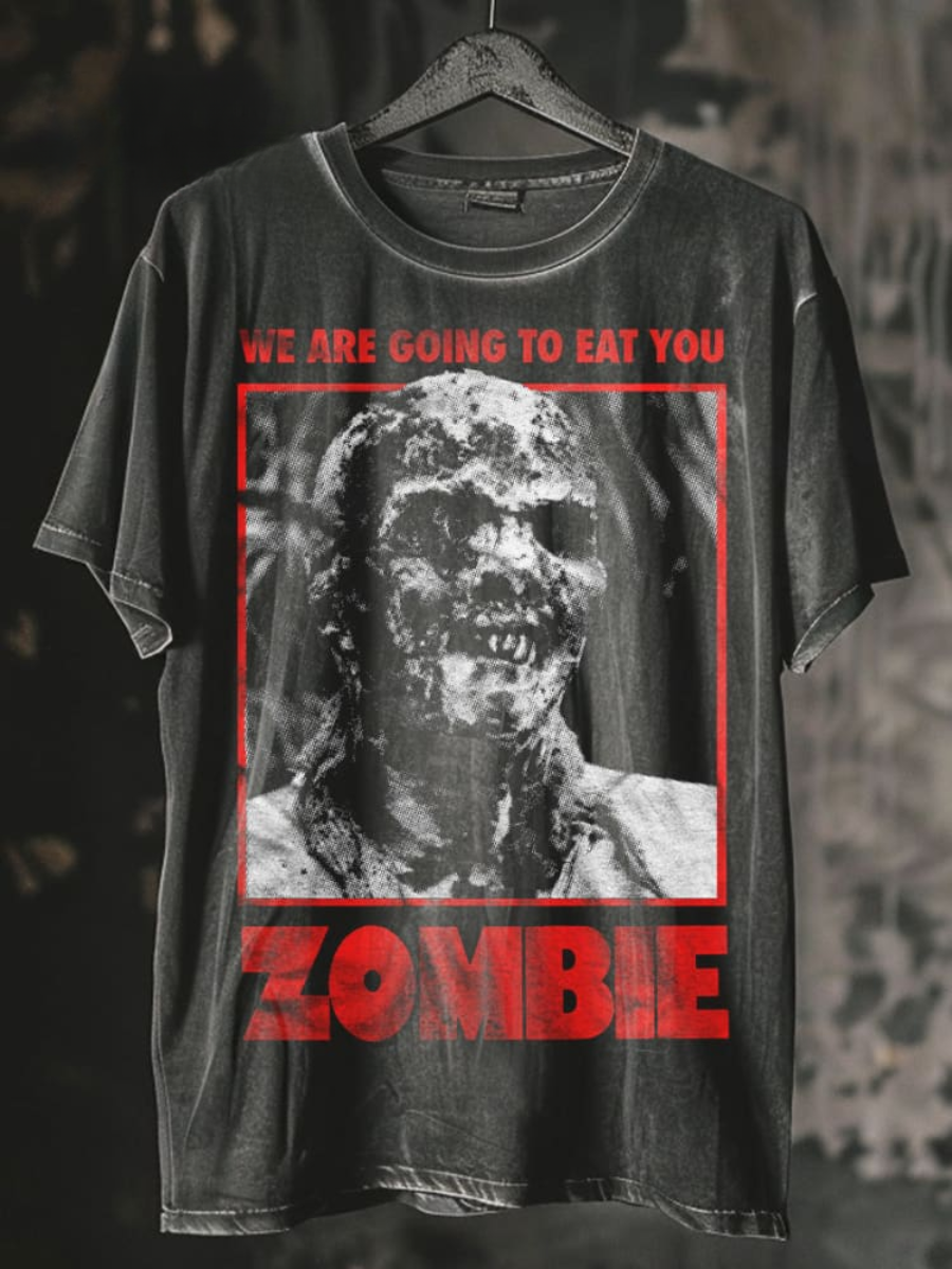 Unisex Zombie 100% Cotton Casual Tank Top