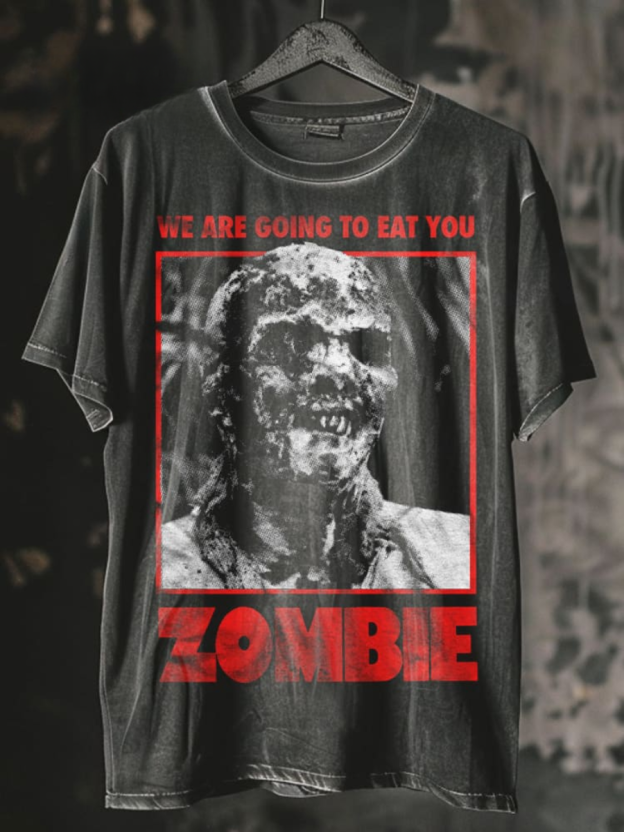 Unisex Zombie 100% Cotton Casual Tank Top