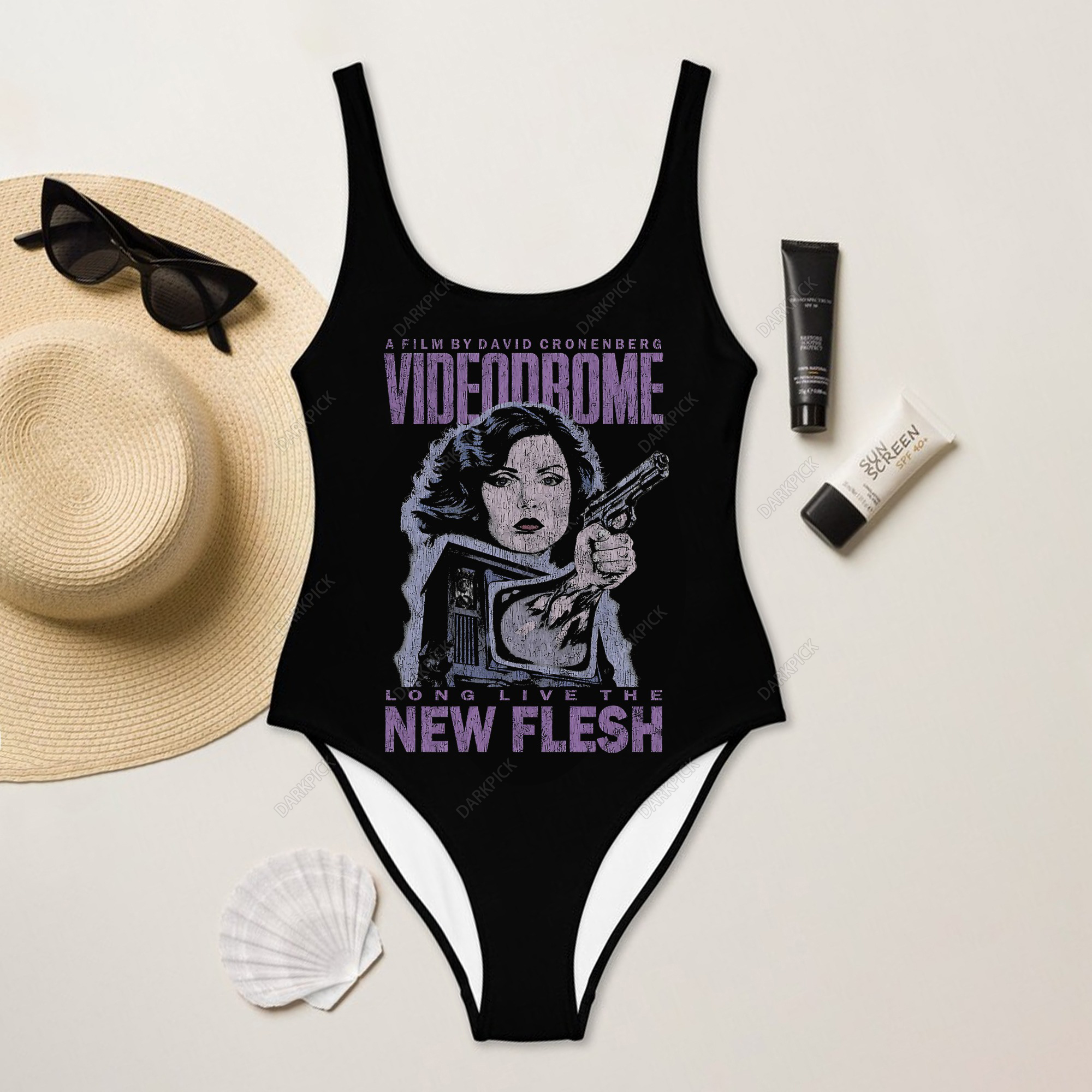 Videodrome One Piece Swimsuit 