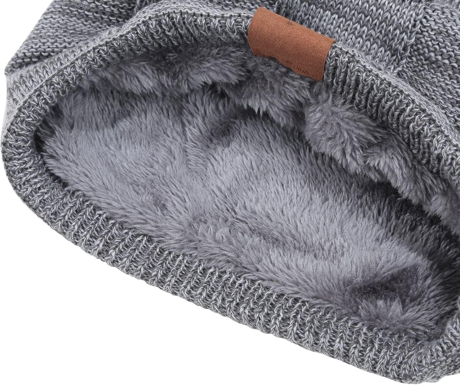  Beanie Hat for Men and Women Winter Warm Hats Knit Slouchy Thick Skull Cap