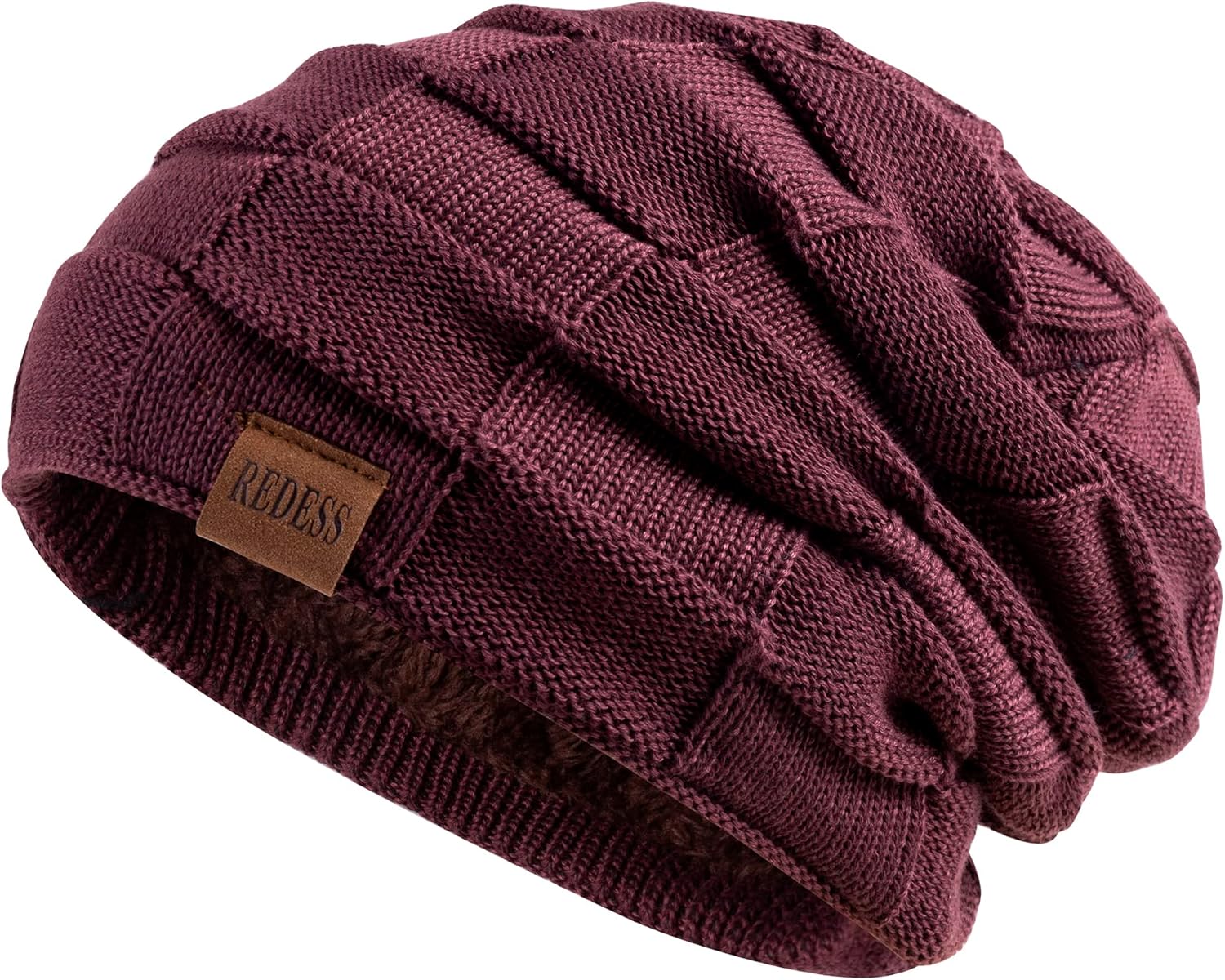  Beanie Hat for Men and Women Winter Warm Hats Knit Slouchy Thick Skull Cap
