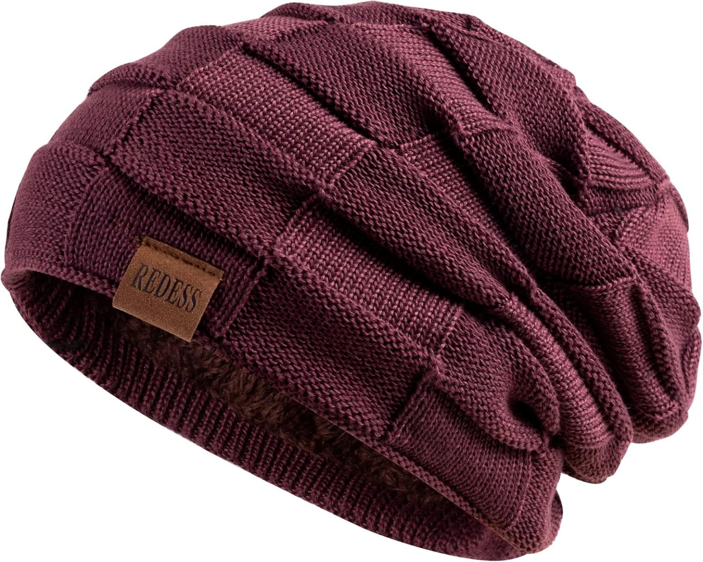  Beanie Hat for Men and Women Winter Warm Hats Knit Slouchy Thick Skull Cap