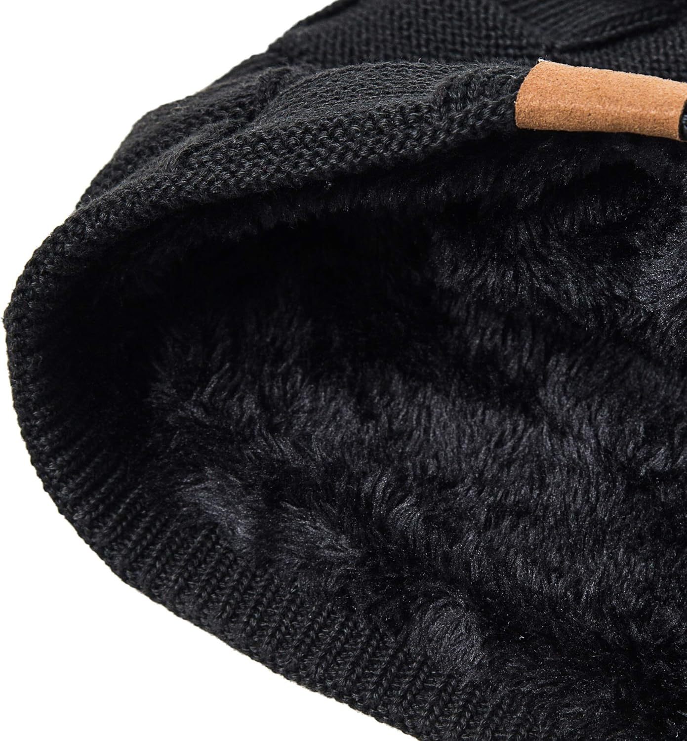  Beanie Hat for Men and Women Winter Warm Hats Knit Slouchy Thick Skull Cap