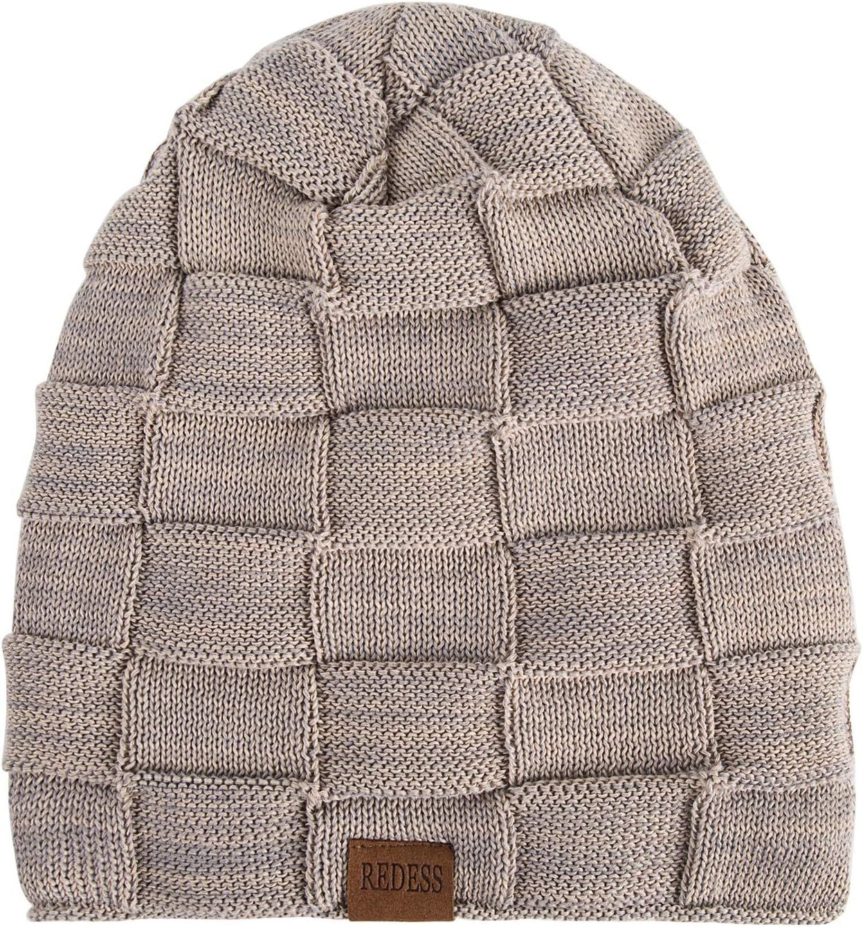  Beanie Hat for Men and Women Winter Warm Hats Knit Slouchy Thick Skull Cap