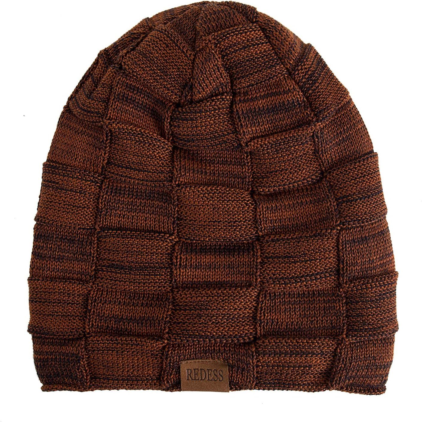  Beanie Hat for Men and Women Winter Warm Hats Knit Slouchy Thick Skull Cap