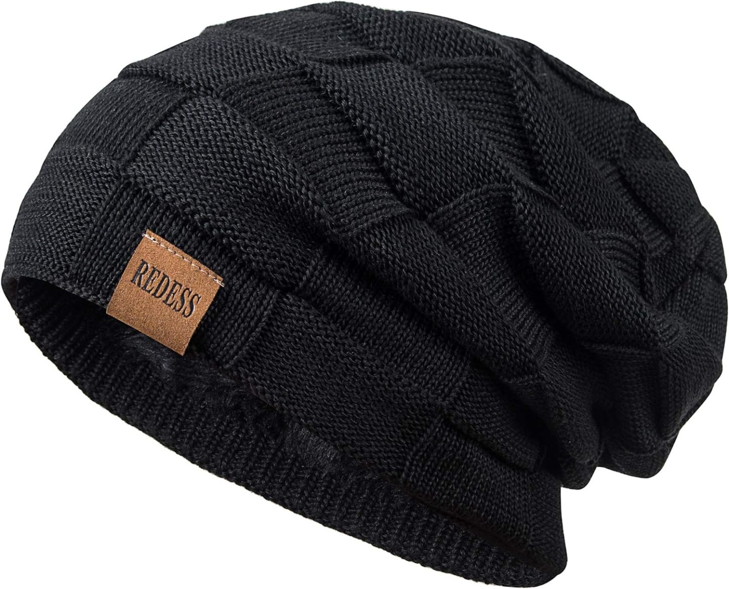  Beanie Hat for Men and Women Winter Warm Hats Knit Slouchy Thick Skull Cap