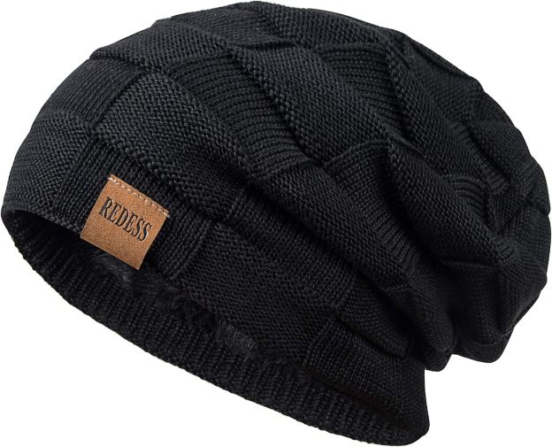  Beanie Hat for Men and Women Winter Warm Hats Knit Slouchy Thick Skull Cap