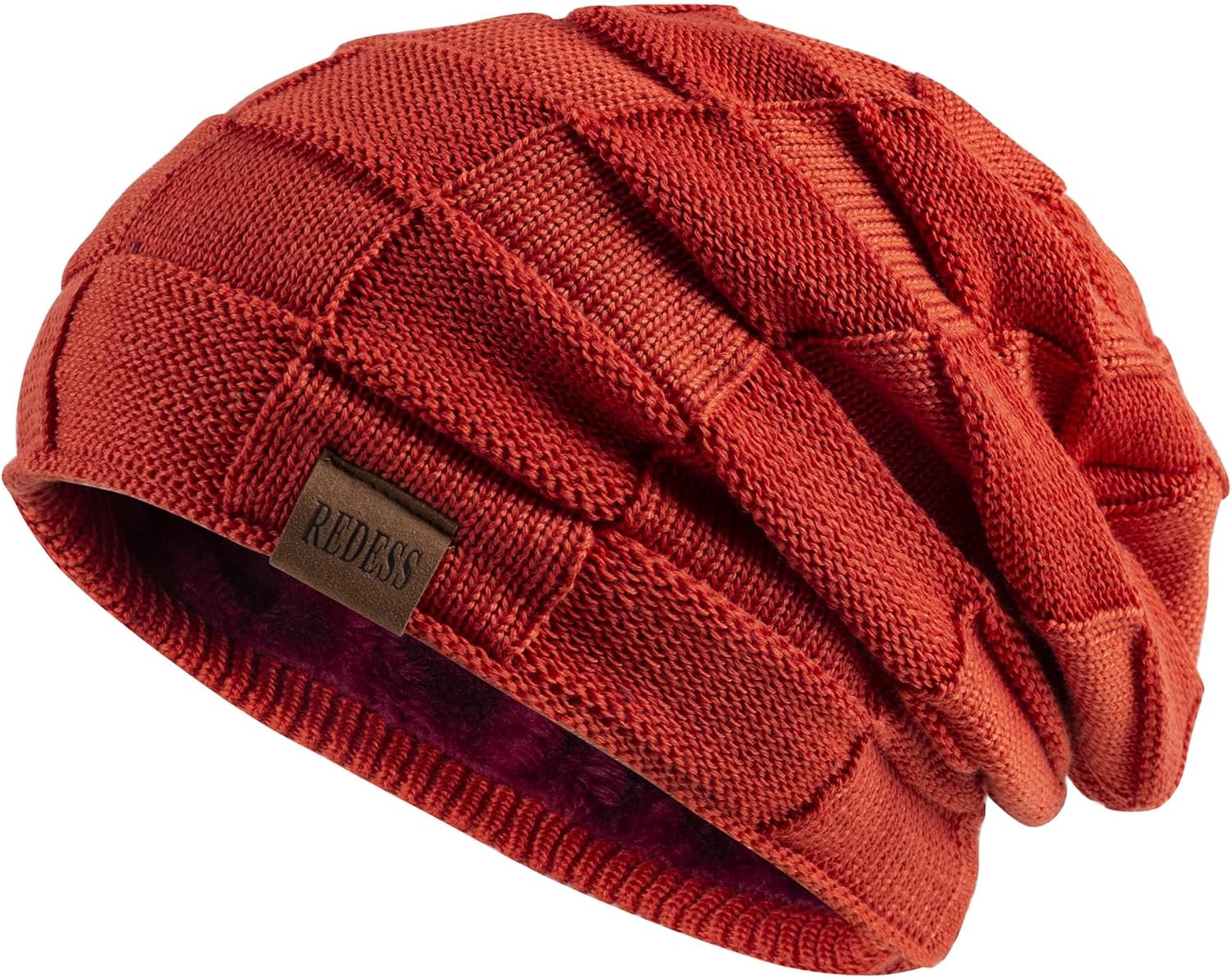  Beanie Hat for Men and Women Winter Warm Hats Knit Slouchy Thick Skull Cap