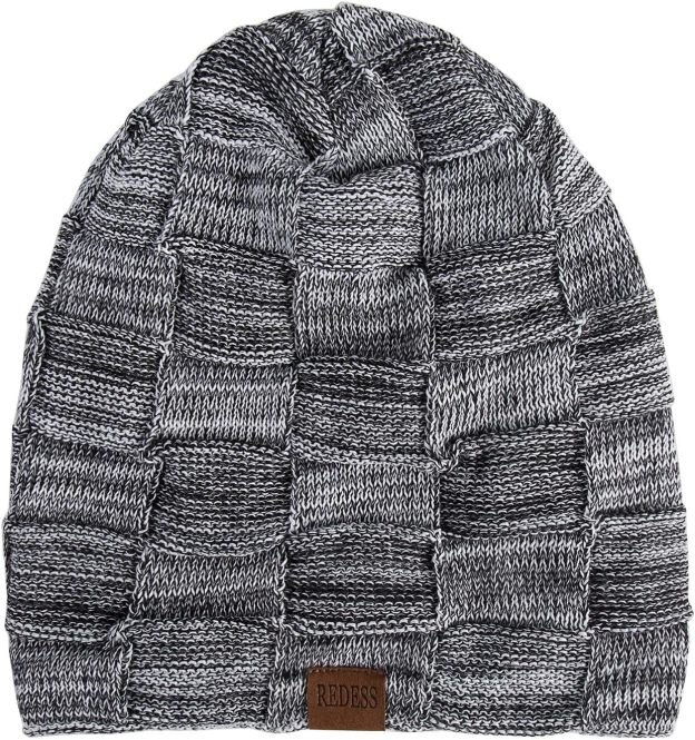  Beanie Hat for Men and Women Winter Warm Hats Knit Slouchy Thick Skull Cap