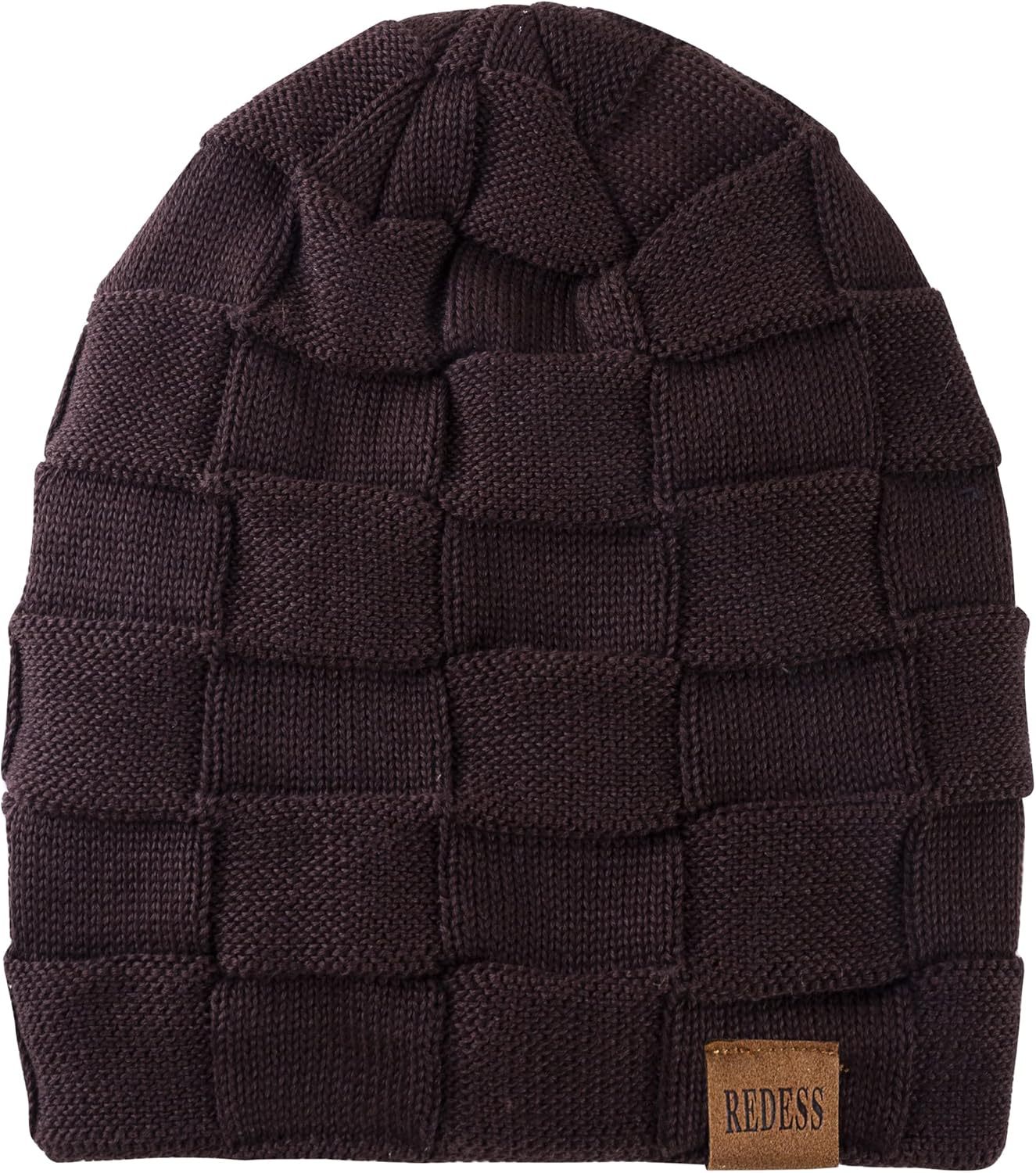  Beanie Hat for Men and Women Winter Warm Hats Knit Slouchy Thick Skull Cap