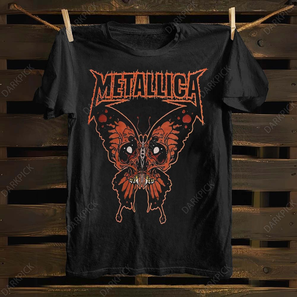Unisex cotton Metallica Heavy Metal Band T-shirt