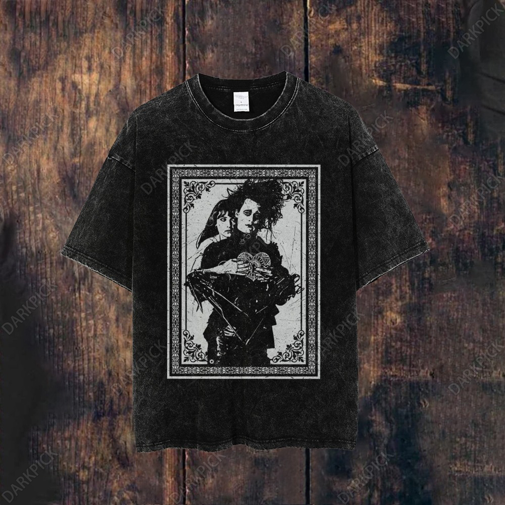 Unisex Washed Edward Scissorhands T-shirt