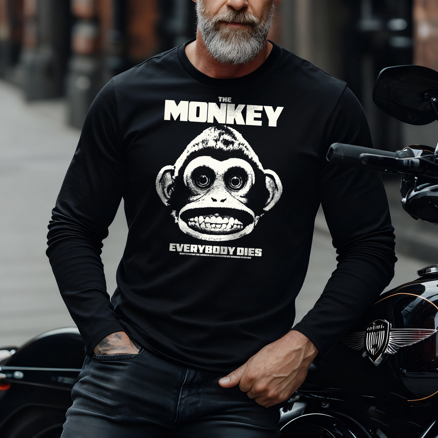 The Monkey movie Long Sleeve T-Shirt