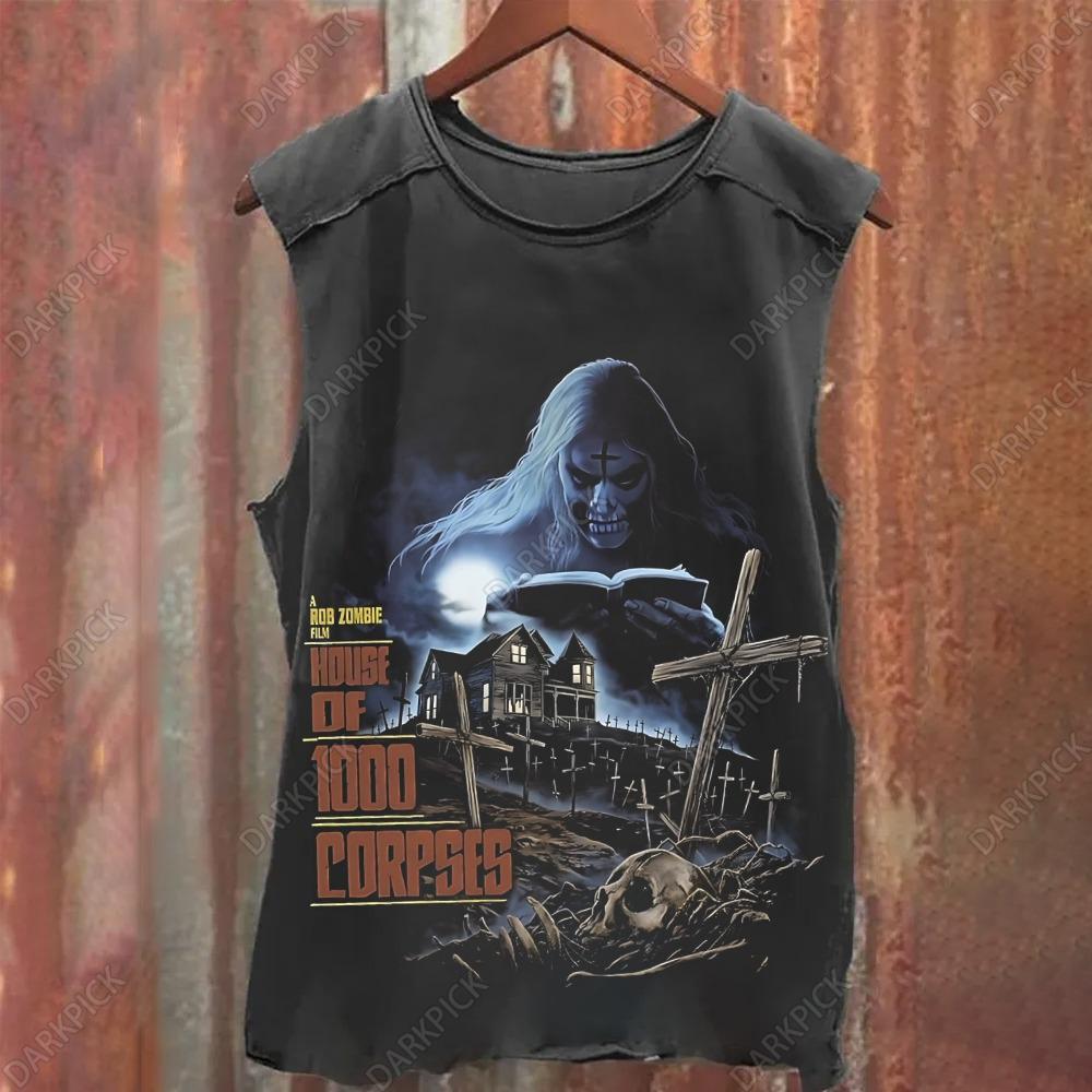 Unisex Vintage Rob Zombie’s House Of 1000 Corpses shirt Tank Top