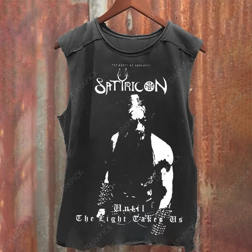 Unisex Vintage Satyricon-Until The Light Takes Us Tank Top