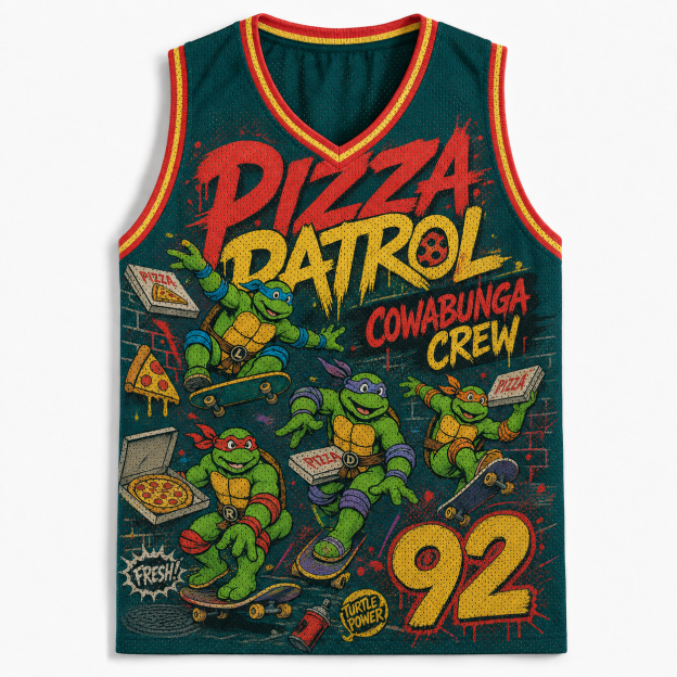 PIZZA PATROL Jersey Tank