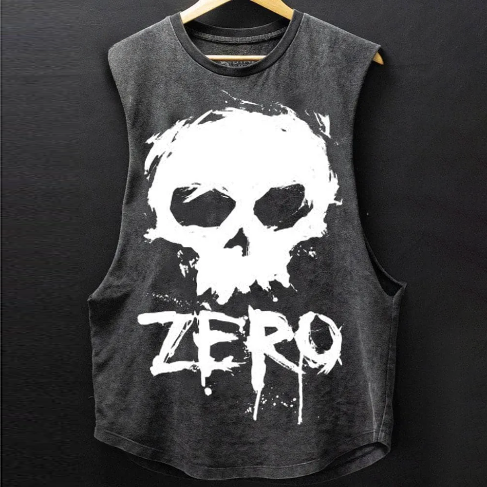 Men's Zero Skull Art Classic Tank Top