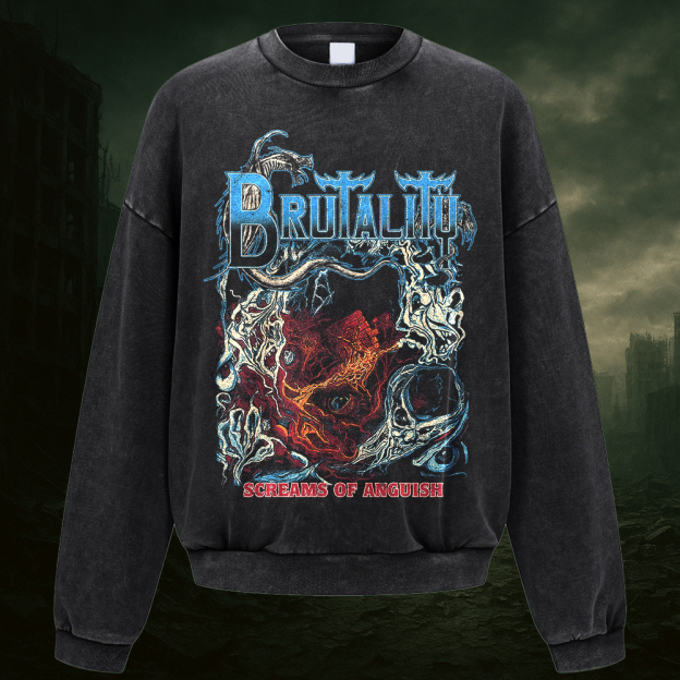 Brutality Screams Of Anguish Sweatshirt
