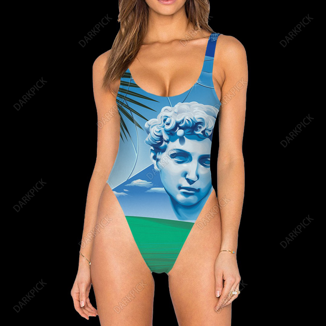Soul Manager High Legged One Piece Swimsuit