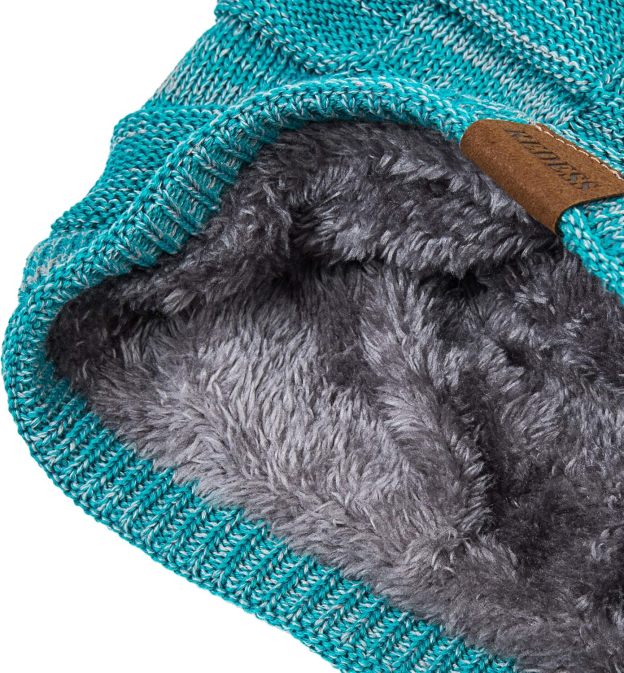  Beanie Hat for Men and Women Winter Warm Hats Knit Slouchy Thick Skull Cap