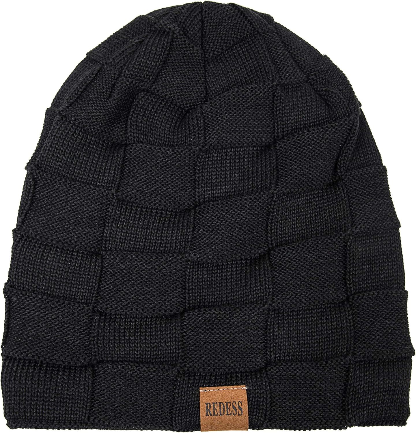  Beanie Hat for Men and Women Winter Warm Hats Knit Slouchy Thick Skull Cap