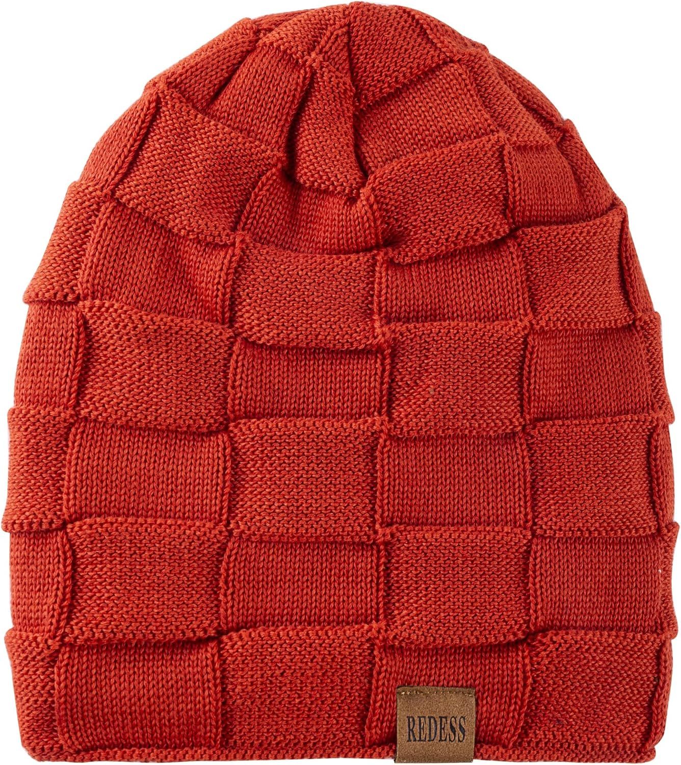  Beanie Hat for Men and Women Winter Warm Hats Knit Slouchy Thick Skull Cap