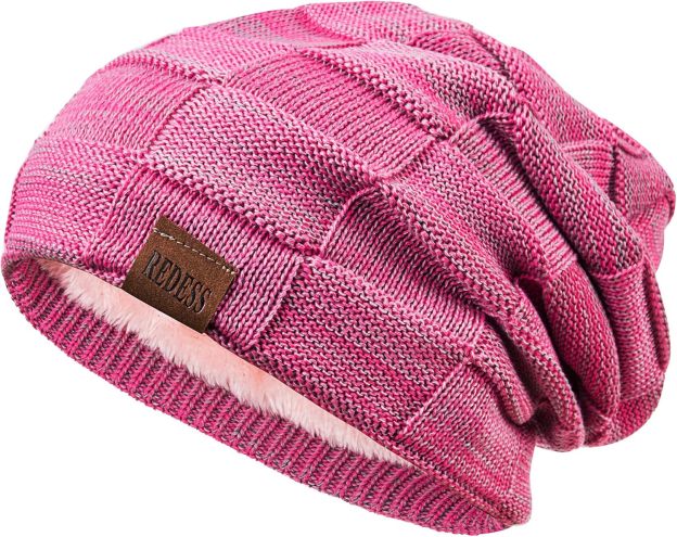  Beanie Hat for Men and Women Winter Warm Hats Knit Slouchy Thick Skull Cap