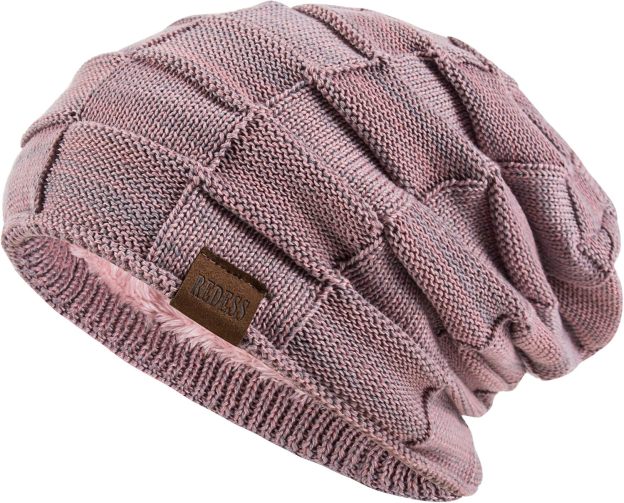 Beanie Hat for Men and Women Winter Warm Hats Knit Slouchy Thick Skull Cap