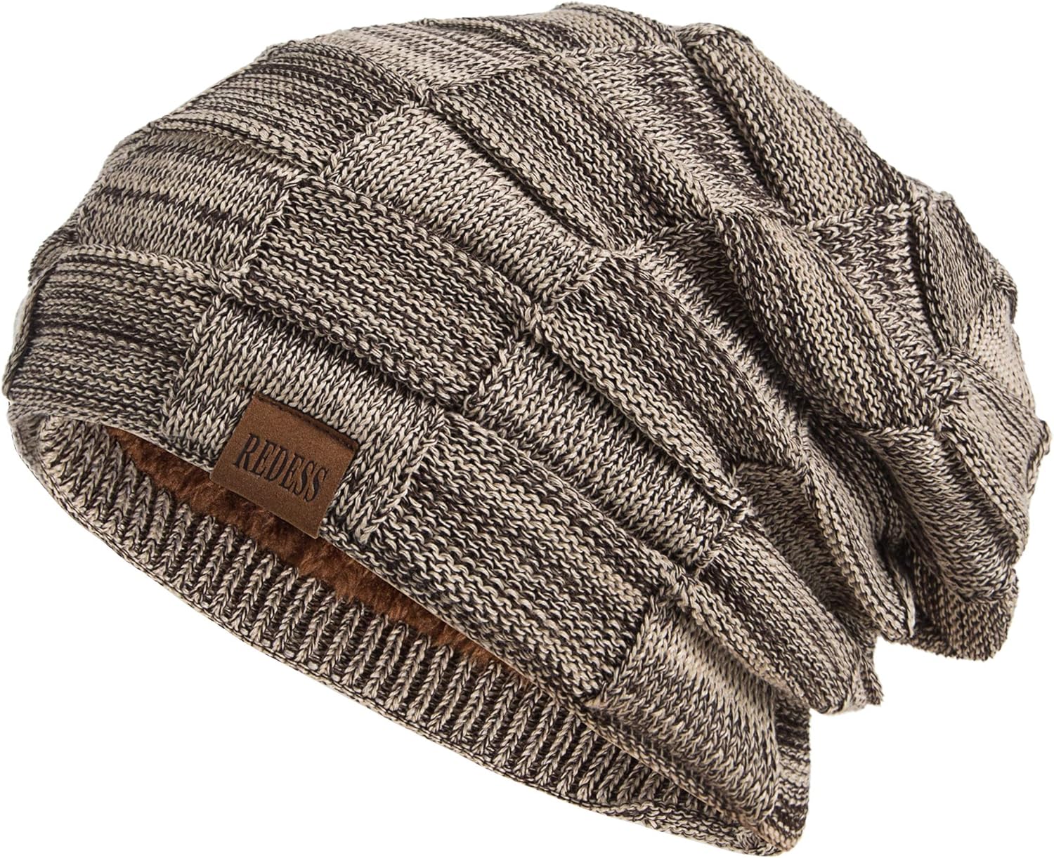  Beanie Hat for Men and Women Winter Warm Hats Knit Slouchy Thick Skull Cap