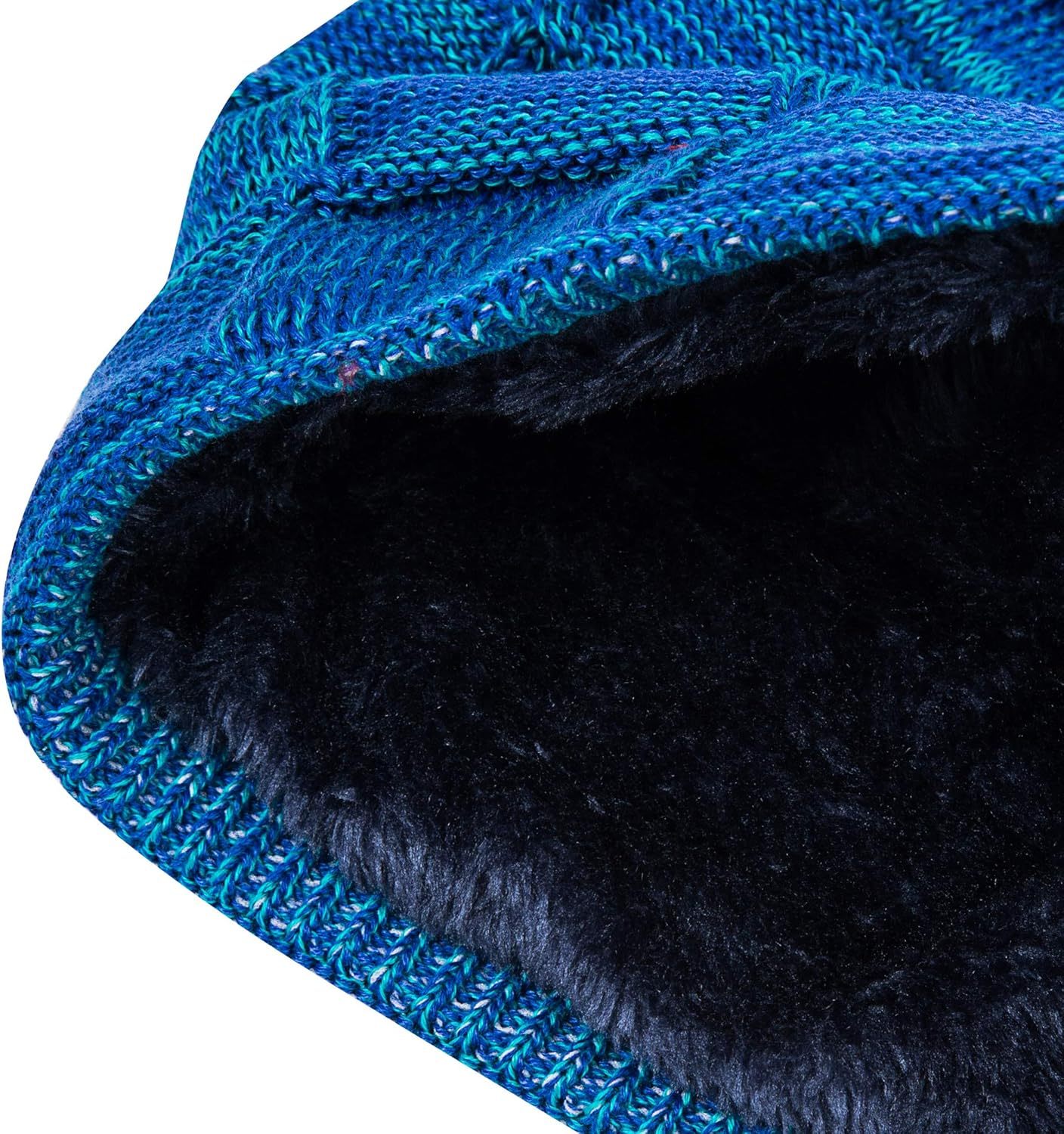  Beanie Hat for Men and Women Winter Warm Hats Knit Slouchy Thick Skull Cap