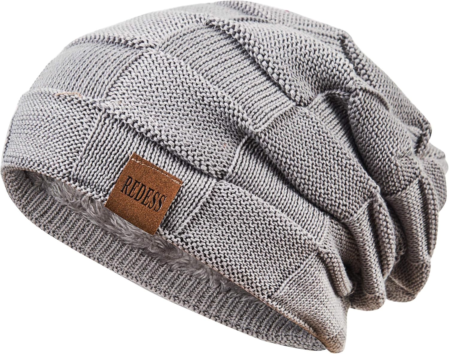  Beanie Hat for Men and Women Winter Warm Hats Knit Slouchy Thick Skull Cap