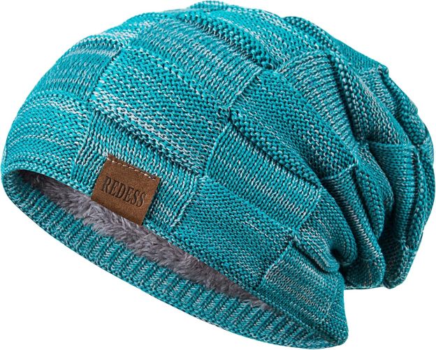  Beanie Hat for Men and Women Winter Warm Hats Knit Slouchy Thick Skull Cap