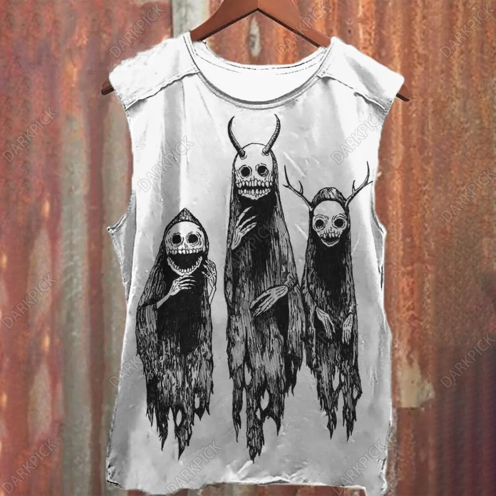 Horror Art Unisex Essential Tank Top