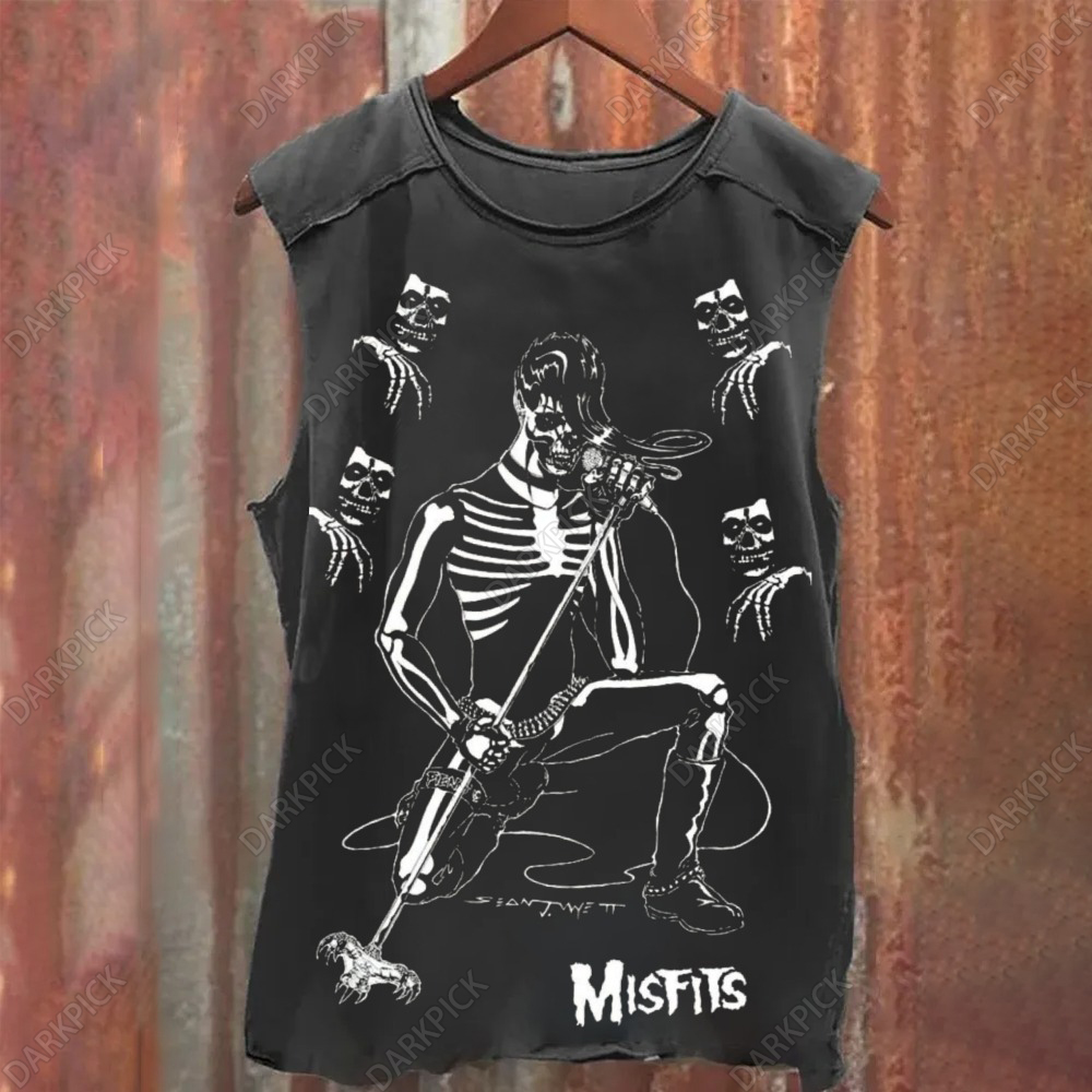 Unisex Vintage Punk Tank Top