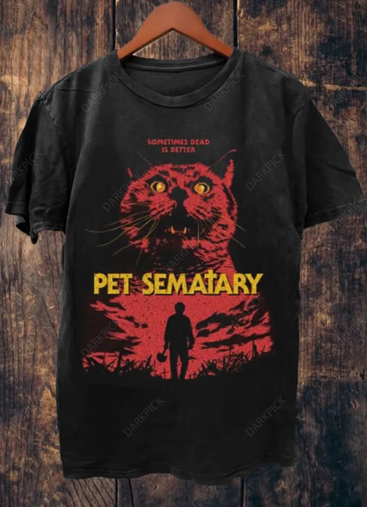Vintage 80s Pet Sematary Unisex Classic T-Shirt