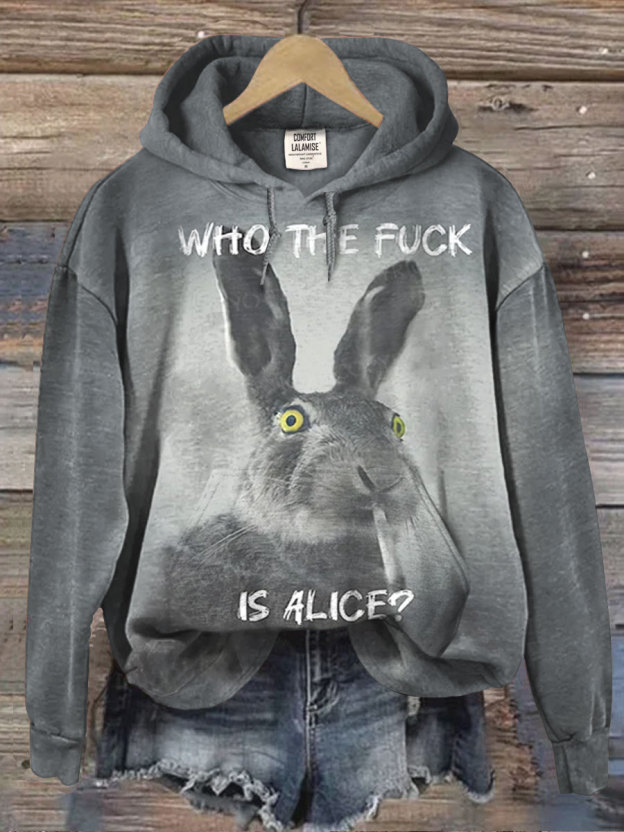 Funny Who The Fuck Art Print Casaul Short Sleeve T-shirt