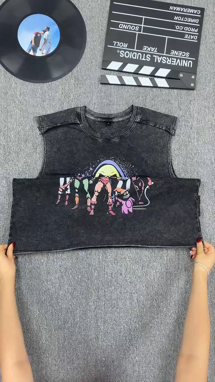 Masters Of The Universe 80s Movies Washed Tank Top