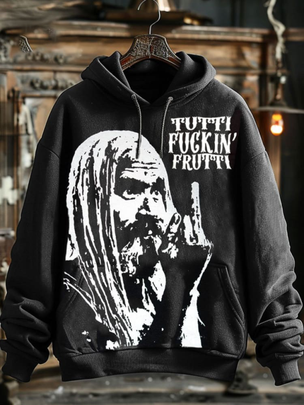 Tutti Fuckin' Frutti Graphic Print Unisex Hoodie Sweatshirt
