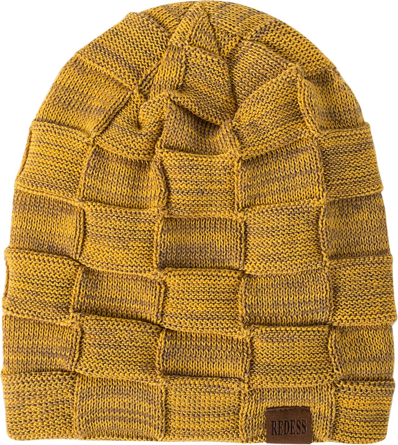  Beanie Hat for Men and Women Winter Warm Hats Knit Slouchy Thick Skull Cap