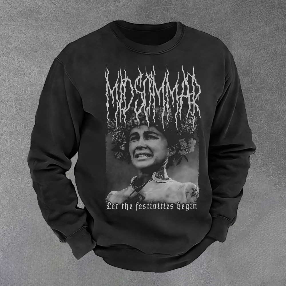 ]Unisex Cotton  Midsommar Florence Pugh Sweatshirt