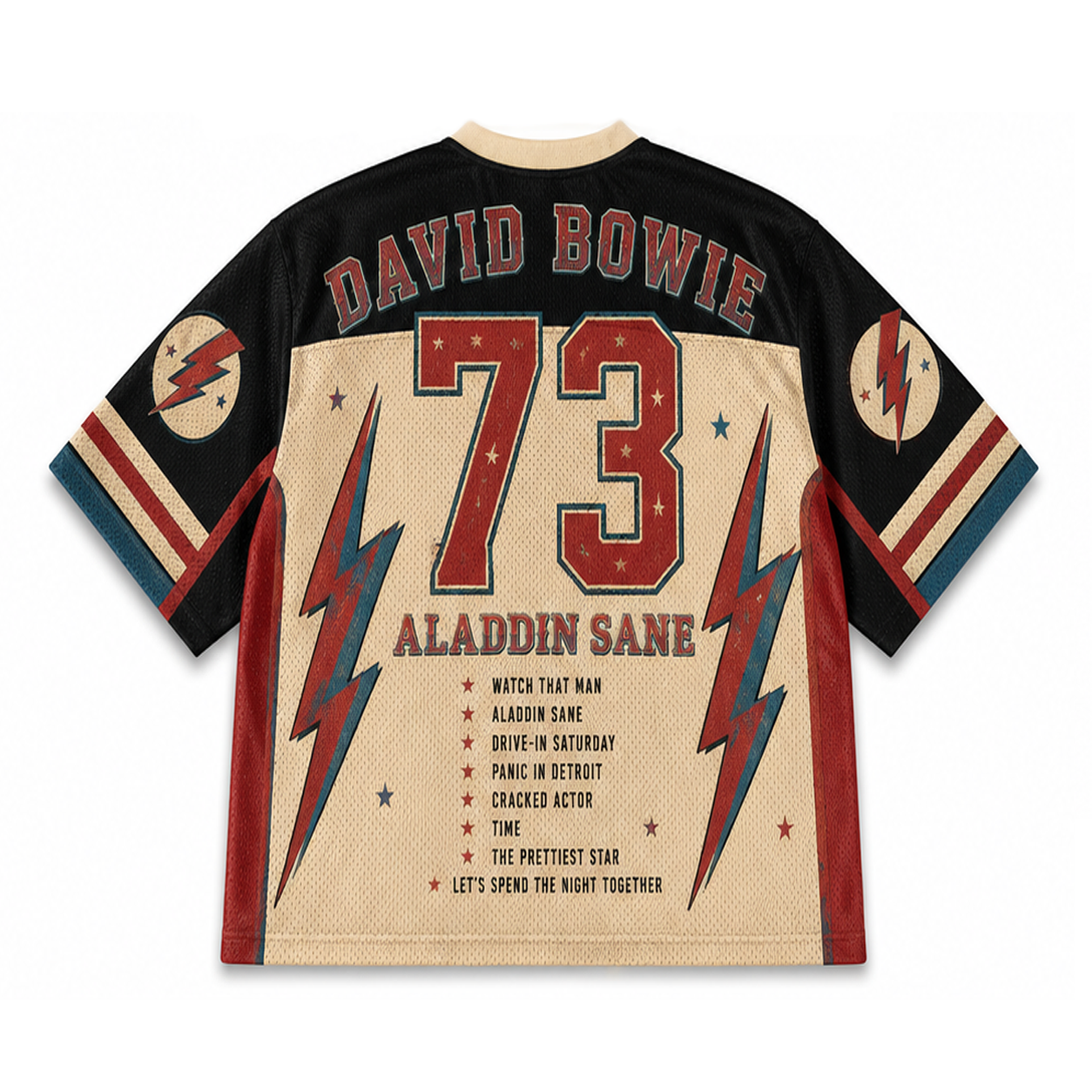 David Bowie Jersey Shirts